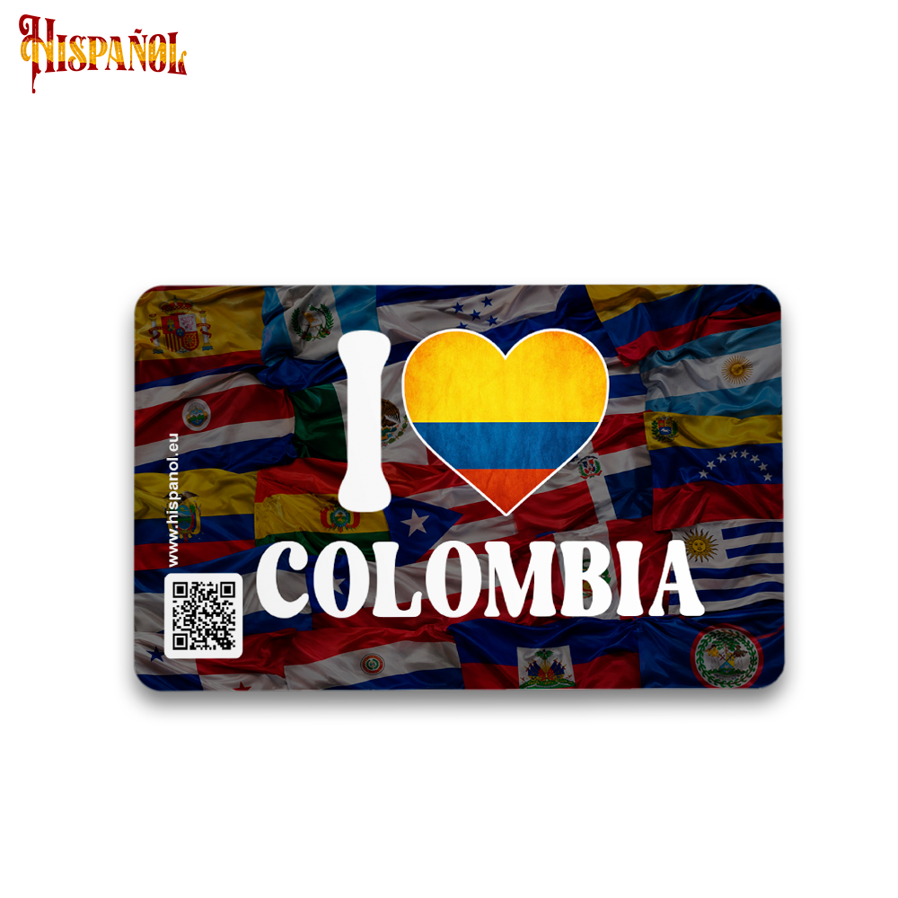 Imán I Love Colombia
