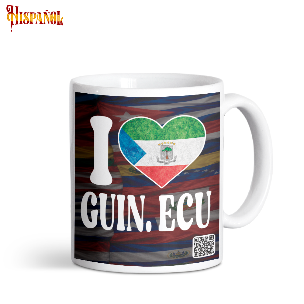 Taza I Love Guinea Ecuatorial