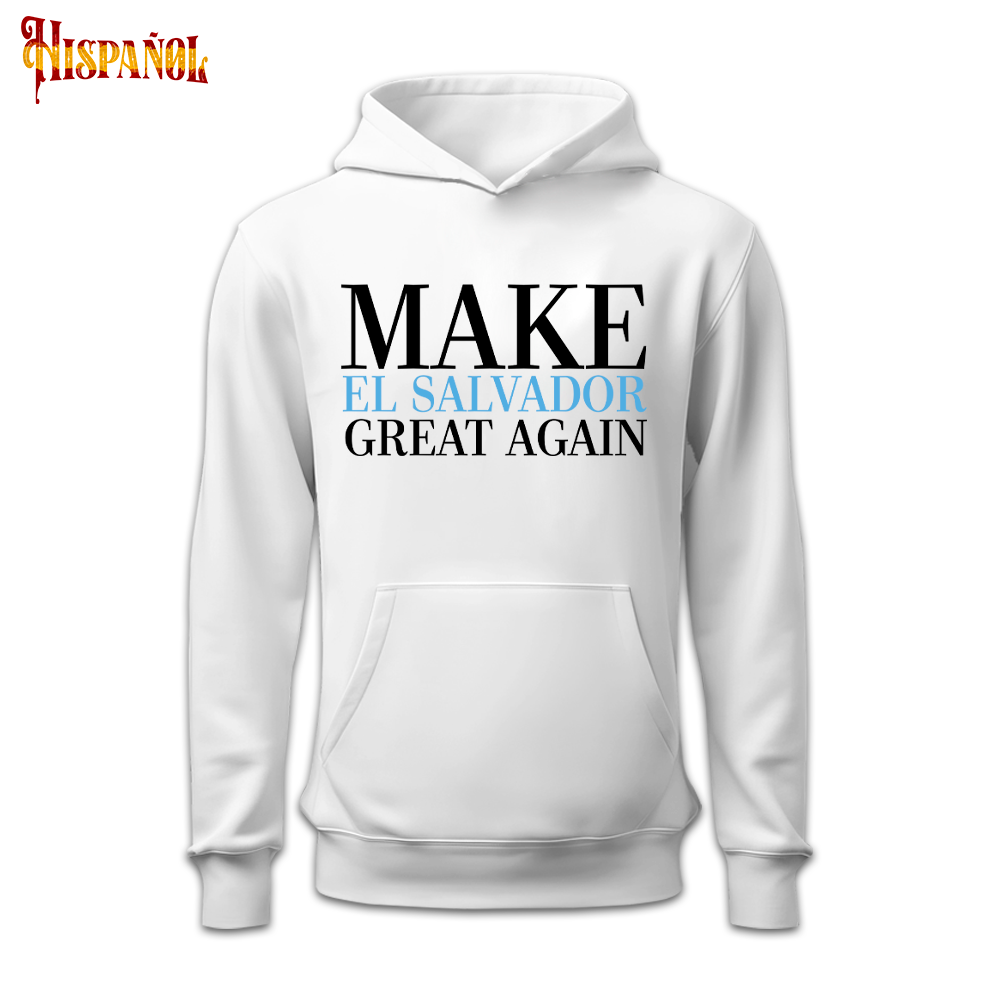 Sudadera con Capucha Make El Salvador Great Again