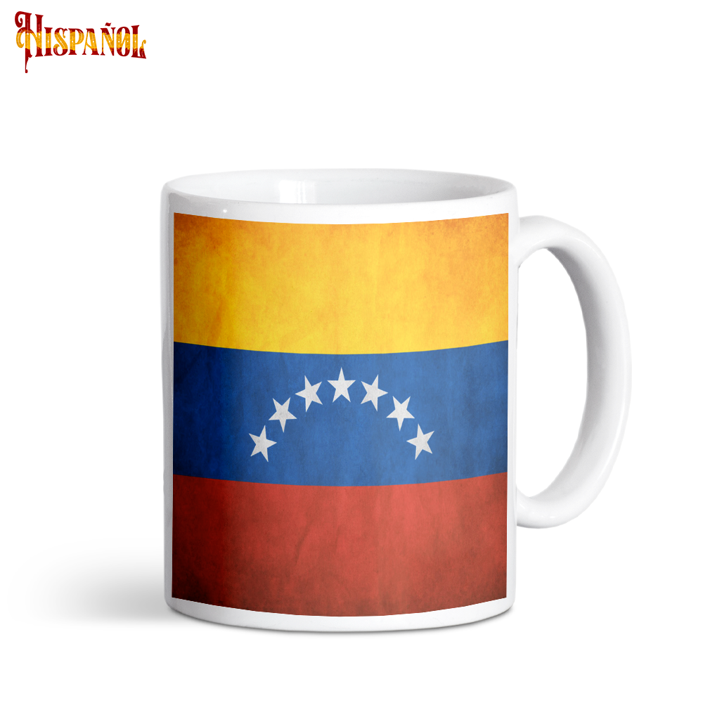 Taza Venezuela - Bandera y Escudo Nacional
