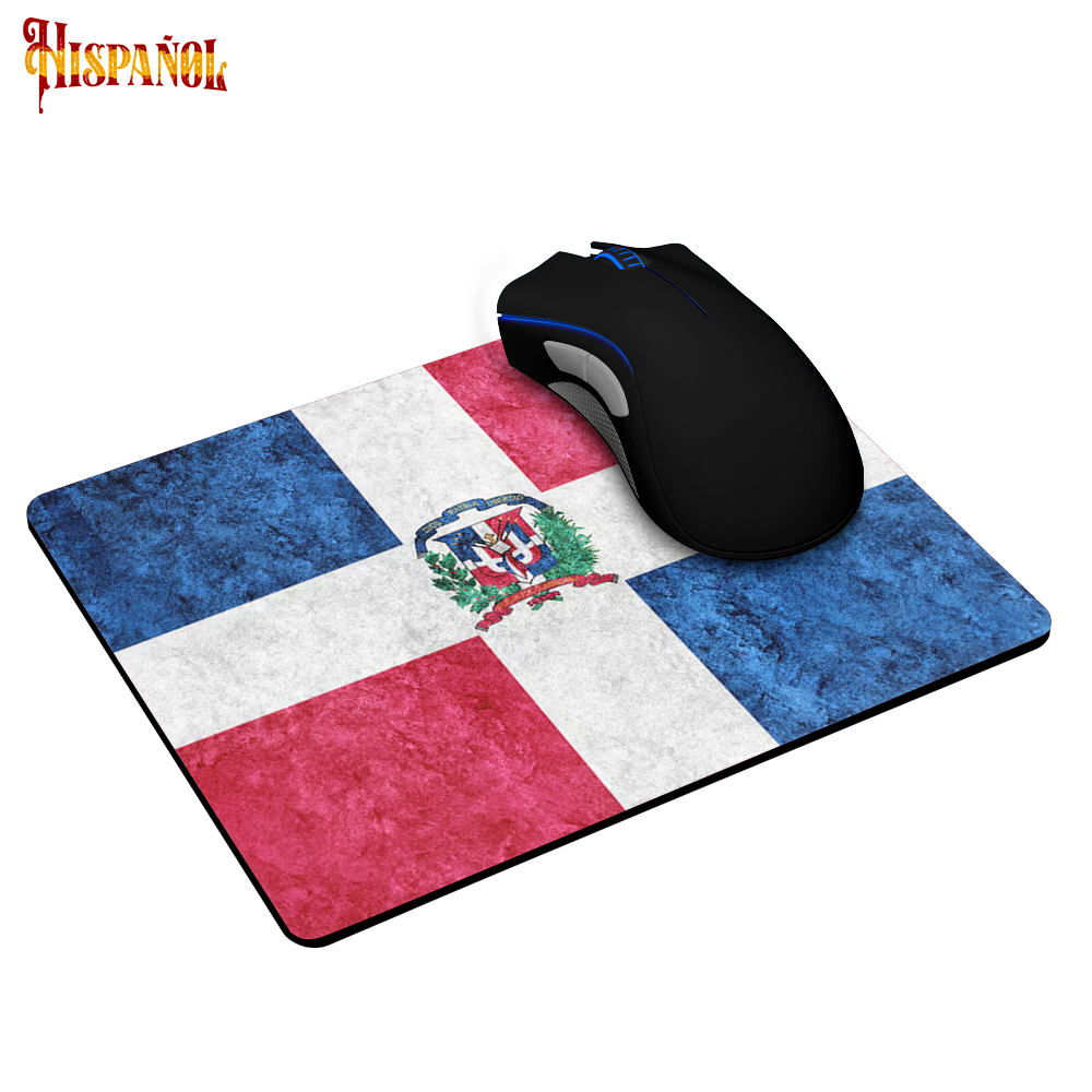 Alfombrilla República Dominicana - Bandera y Escudo Nacional