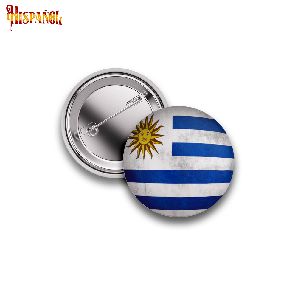 Pin Uruguay - Bandera y Escudo Nacional