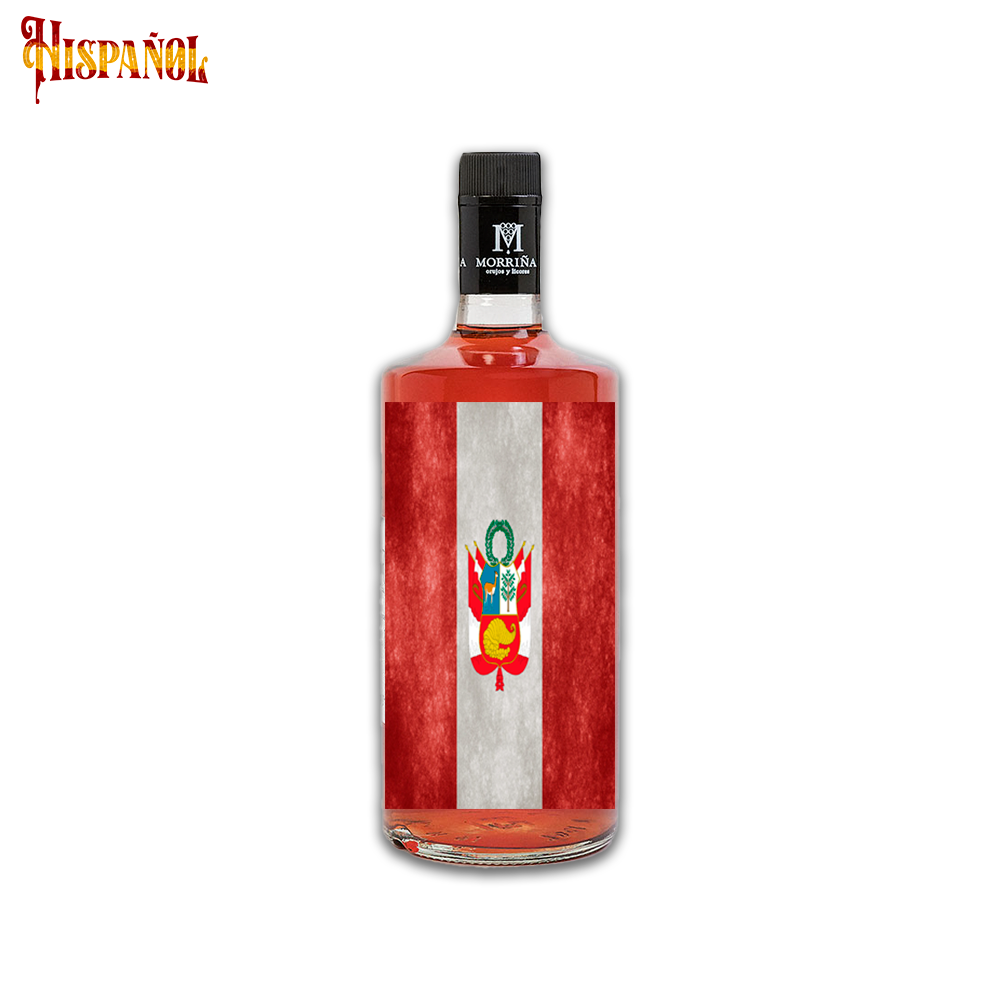 Pacharán Perú - Bandera y Escudo Nacional