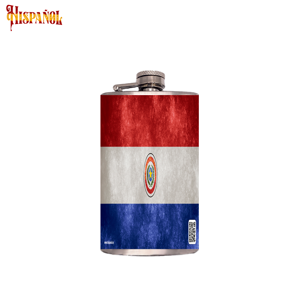 Petaca Paraguay - Bandera y Escudo Nacional