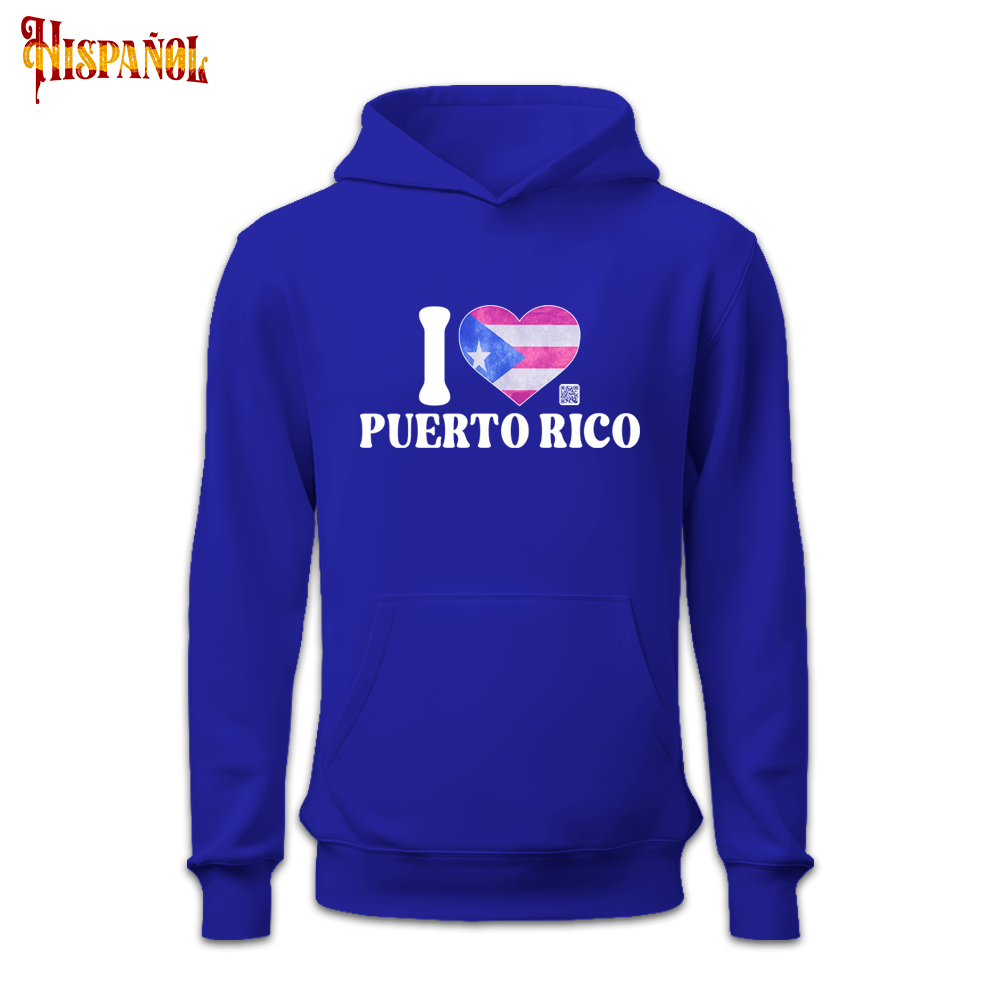 Sudadera con Capucha Bandera Puerto Rico