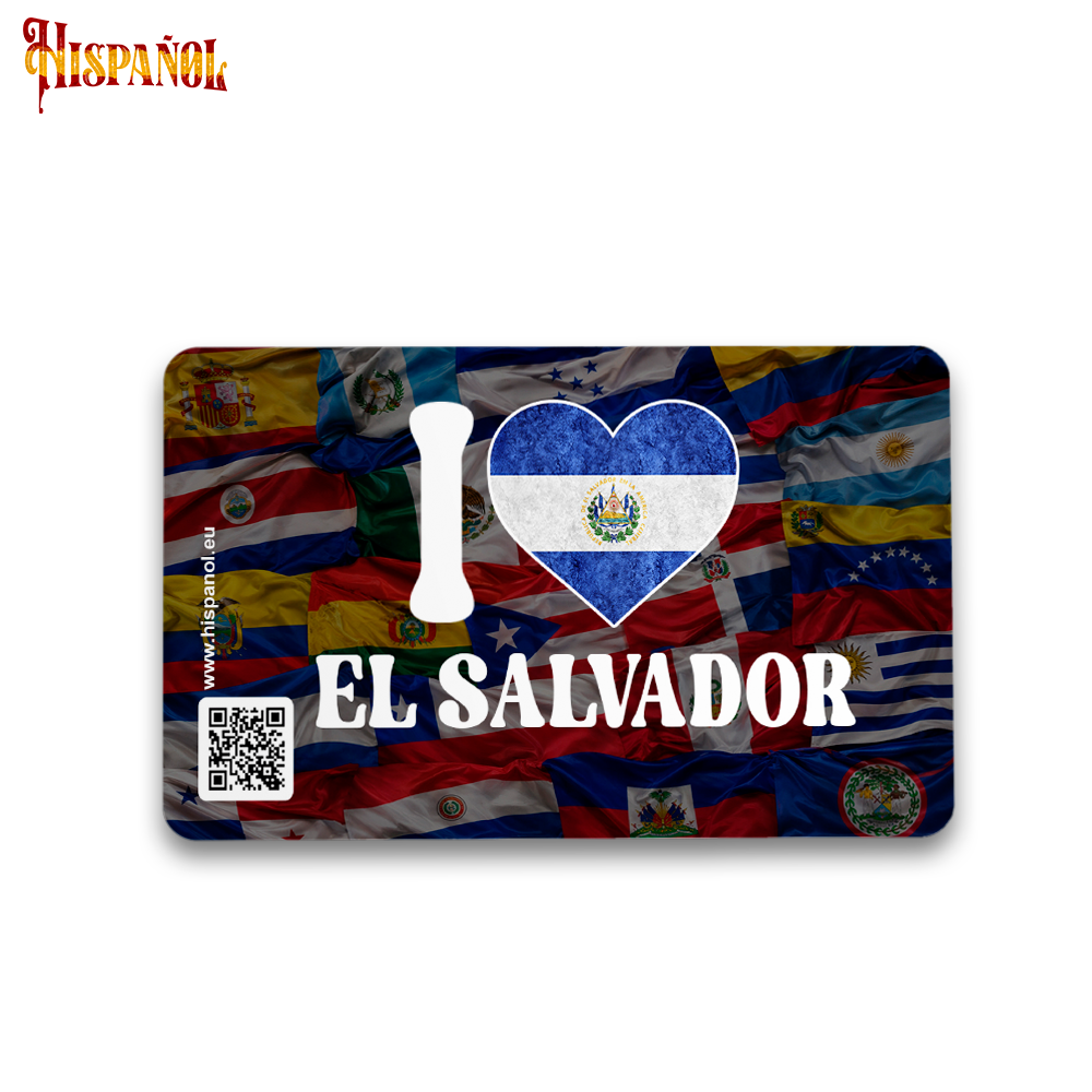 Imán I Love El Salvador