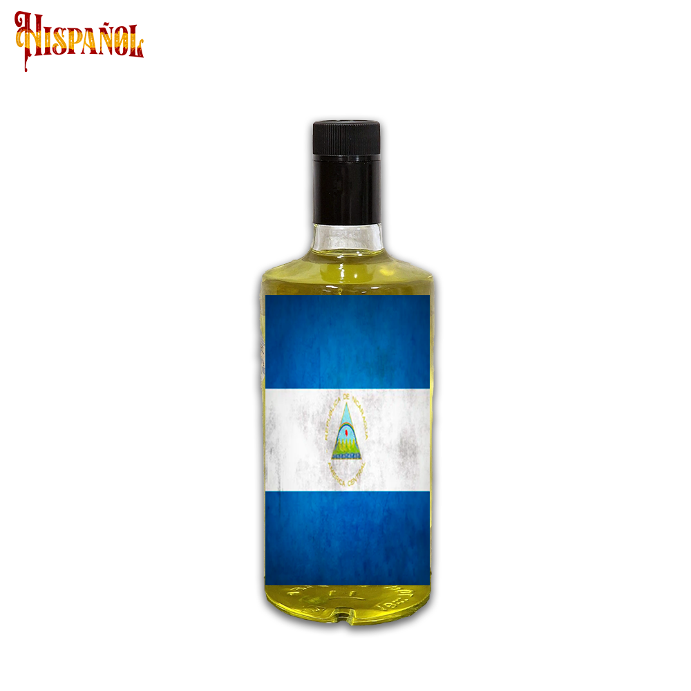 Licor de Hiervas Nicaragua - Bandera y Escudo Nacional