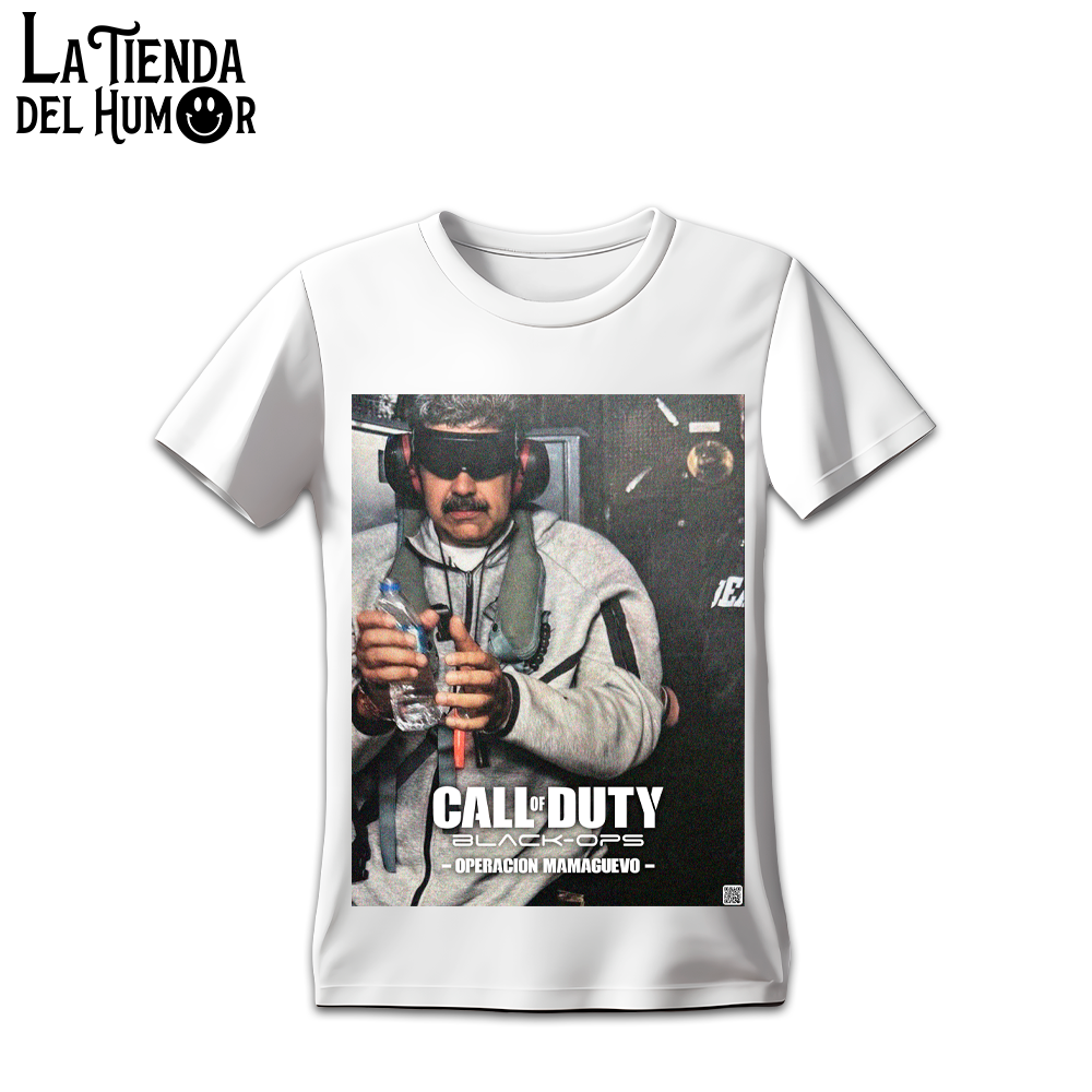 Camiseta Maduro Call of Duty - Operacion Remover