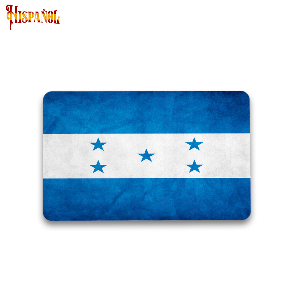 Pegatina Honduras - Bandera y Escudo Nacional