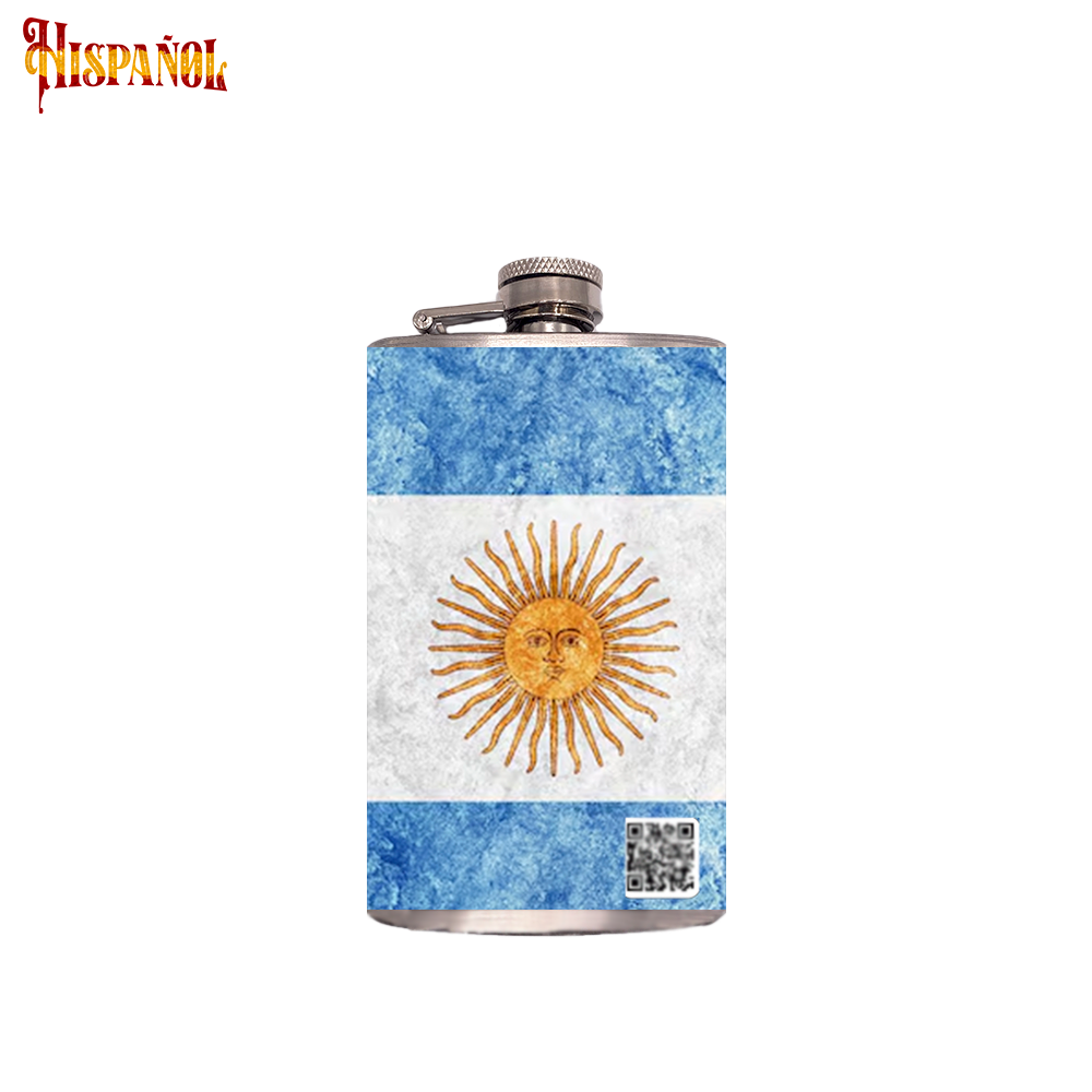 Petaca Argentina - Bandera y Escudo Nacional