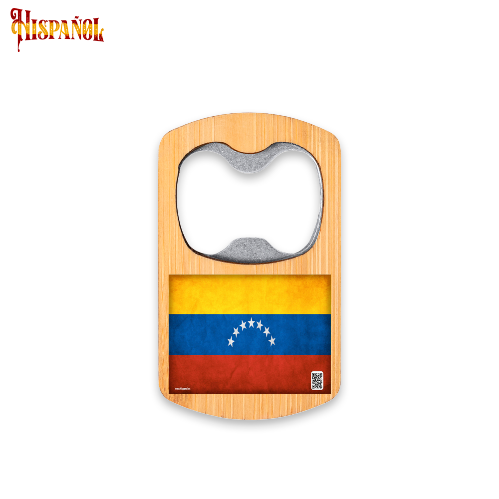Abridor de Botellas Venezuela - Bandera y Escudo Nacional
