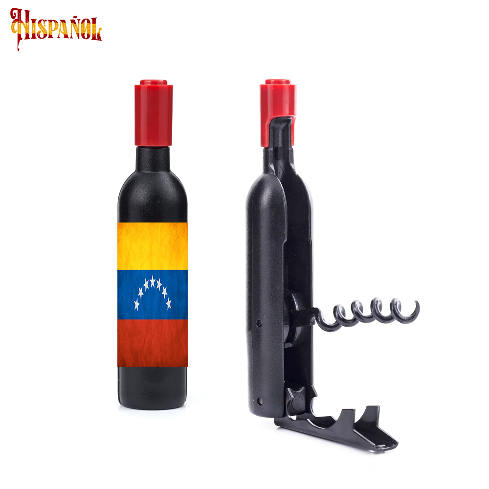 Sacacorchos Venezuela - Bandera y Escudo Nacional