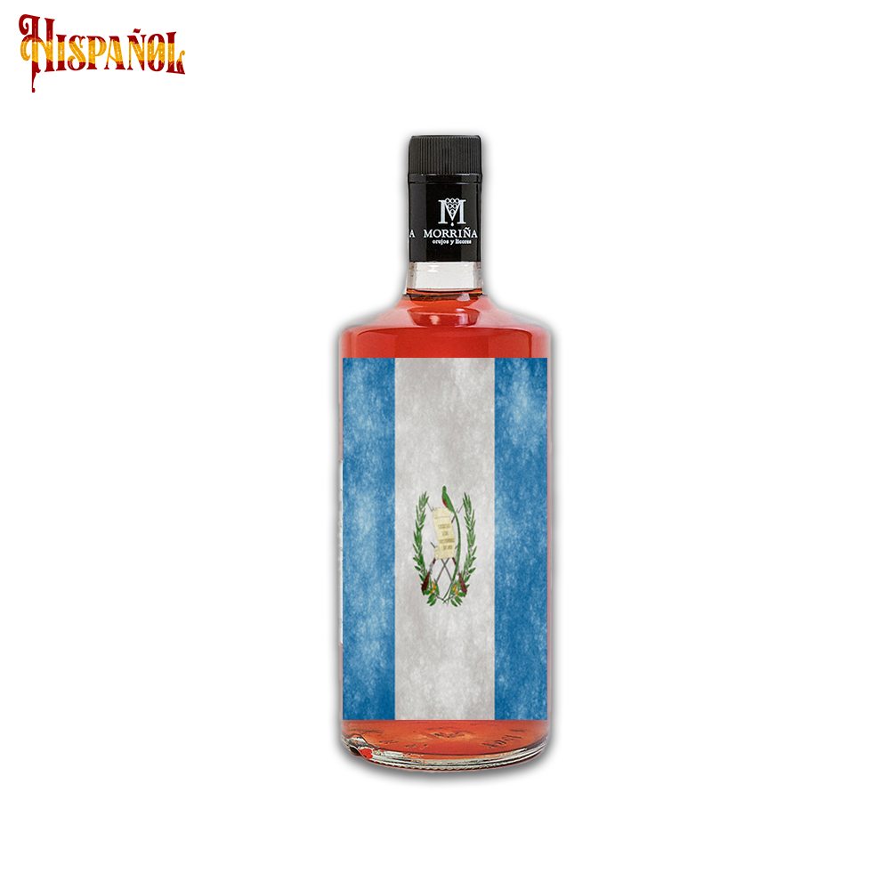 Pacharán Guatemala - Bandera y Escudo Nacional