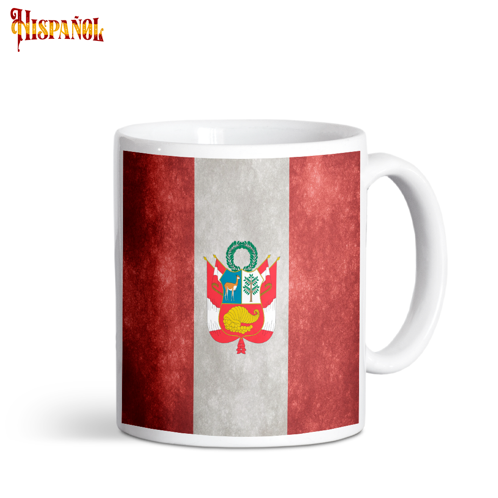 Taza Perú - Bandera y Escudo Nacional