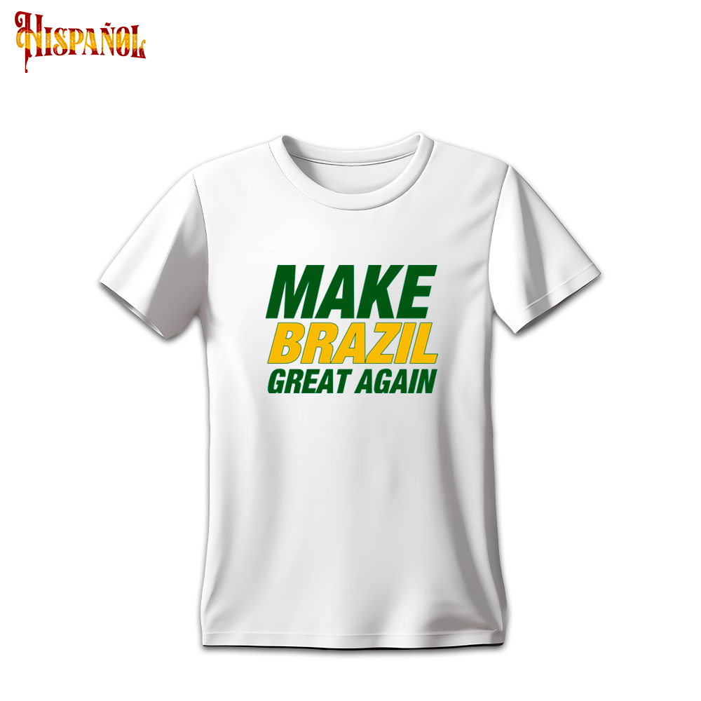 Camiseta Make Brazil Great Again
