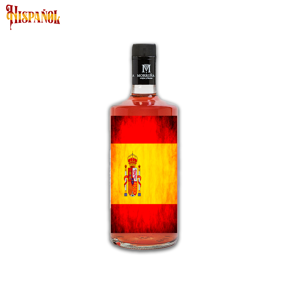 Pacharán España - Bandera y Escudo Nacional