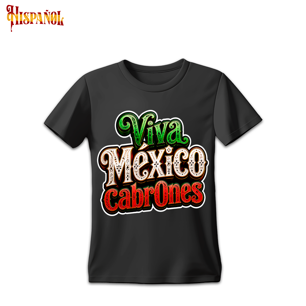 Camiseta Viva México Cabrones