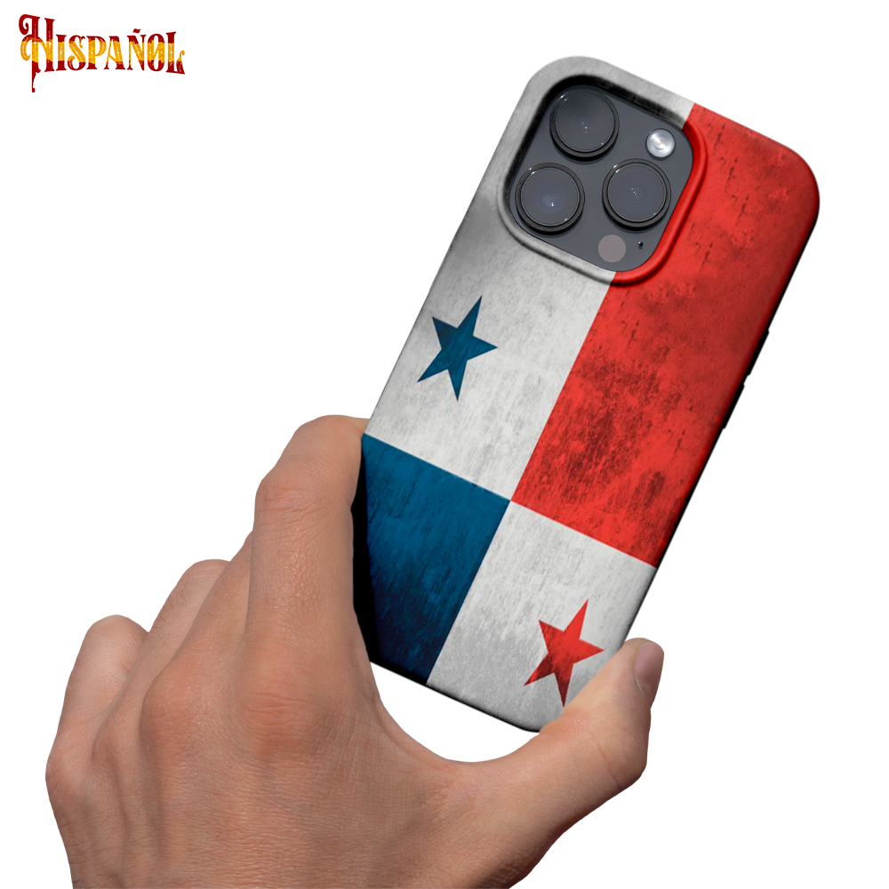Funda Móvil Panamá - Bandera y Escudo Nacional