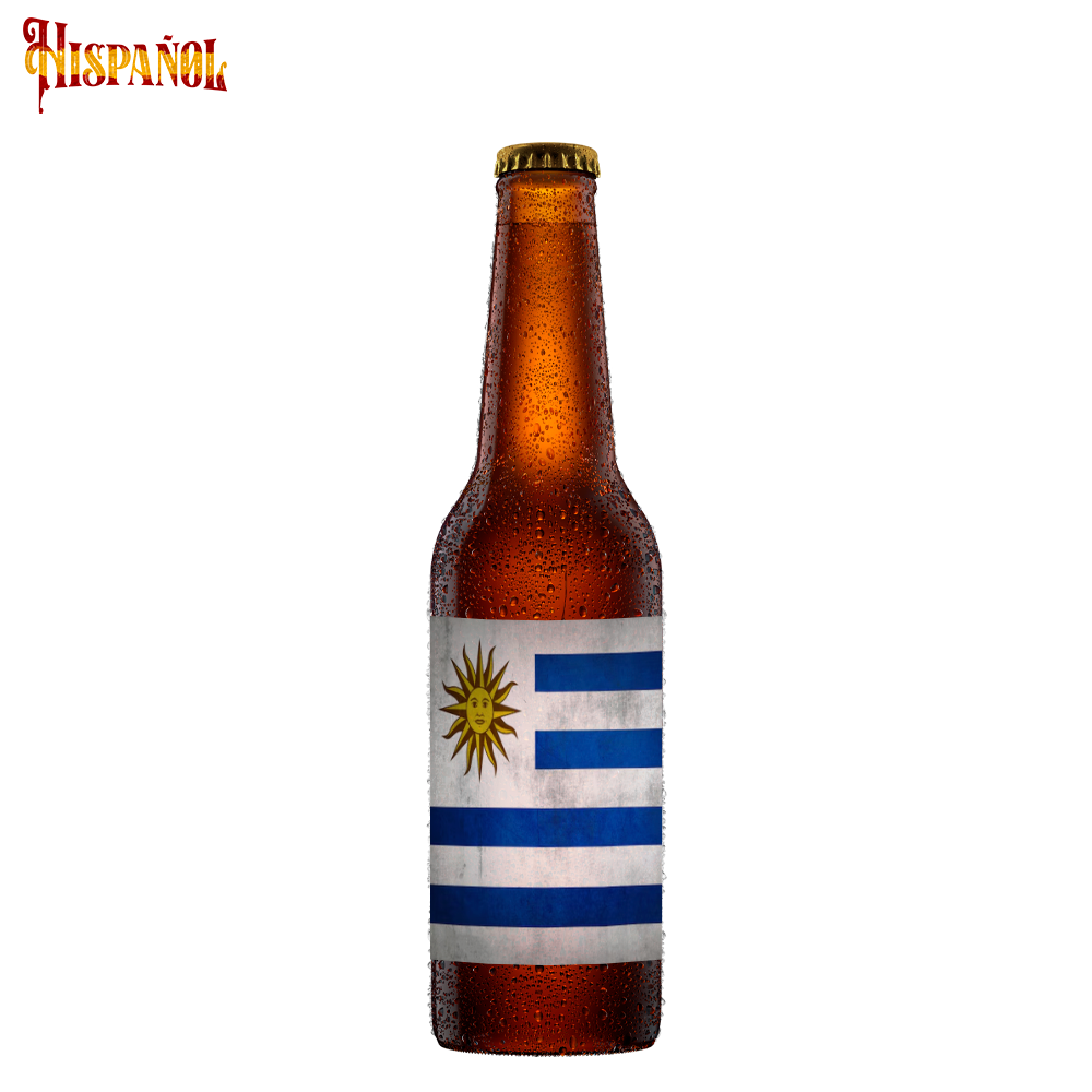 Cerveza Uruguay - Bandera y Escudo Nacional
