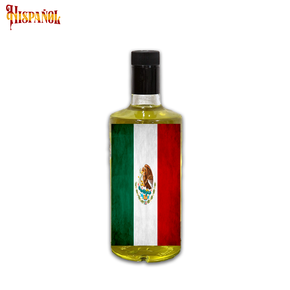 Licor de Hiervas México - Bandera y Escudo Nacional