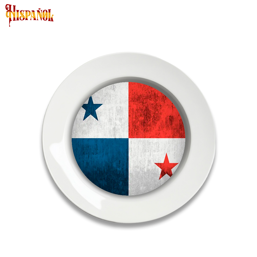 Plato Panamá - Bandera y Escudo Nacional