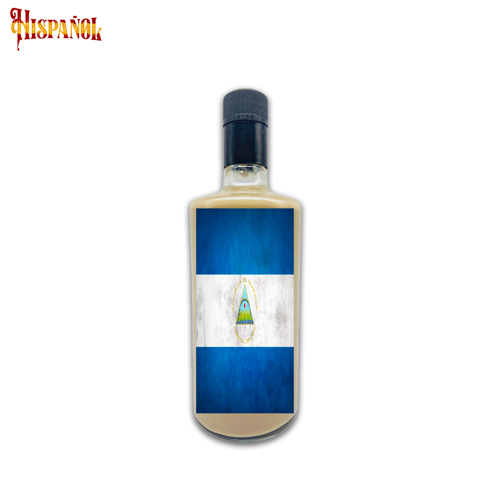 Licor Crema Nicaragua - Bandera y Escudo Nacional