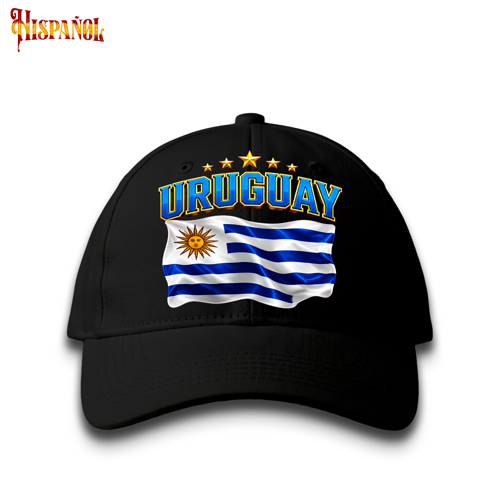 Gorra Uruguay - Bandera y Estrellas