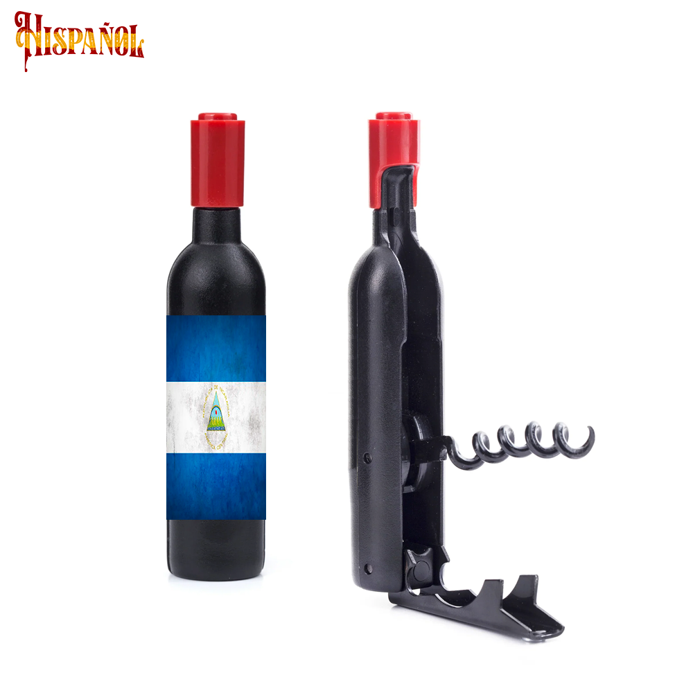 Sacacorchos Nicaragua - Bandera y Escudo Nacional