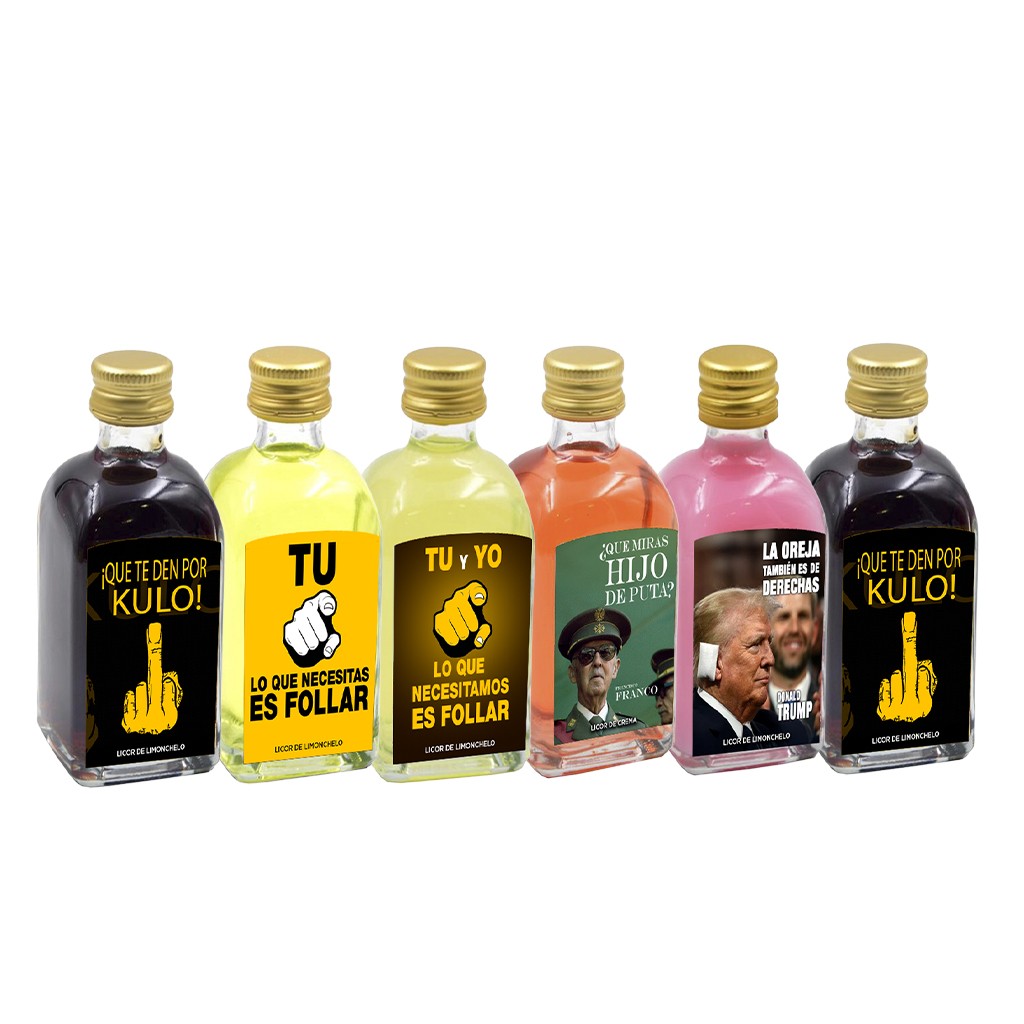 PACK DE 6 MINILICORES