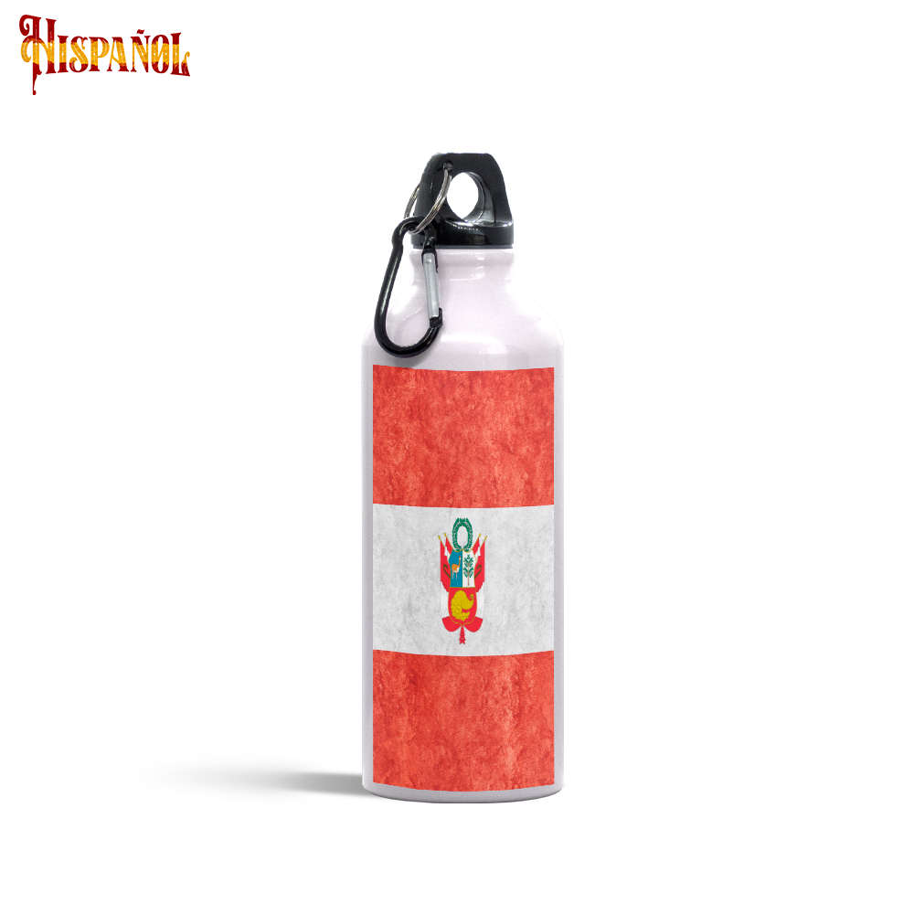 Cantimplora Perú- Bandera y Escudo Nacional