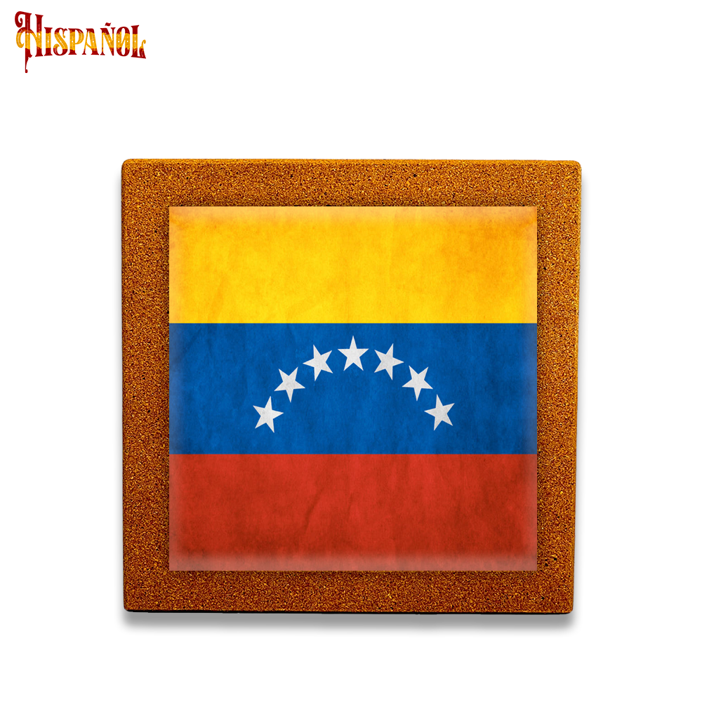 Baldosa Venezuela - Bandera y Escudo Nacional