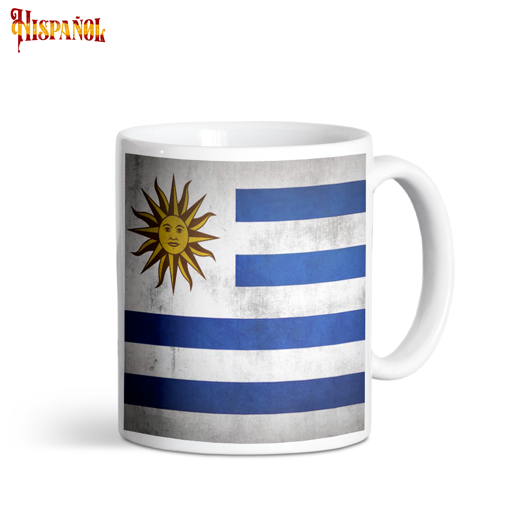 Taza Uruguay - Bandera y Escudo Nacional