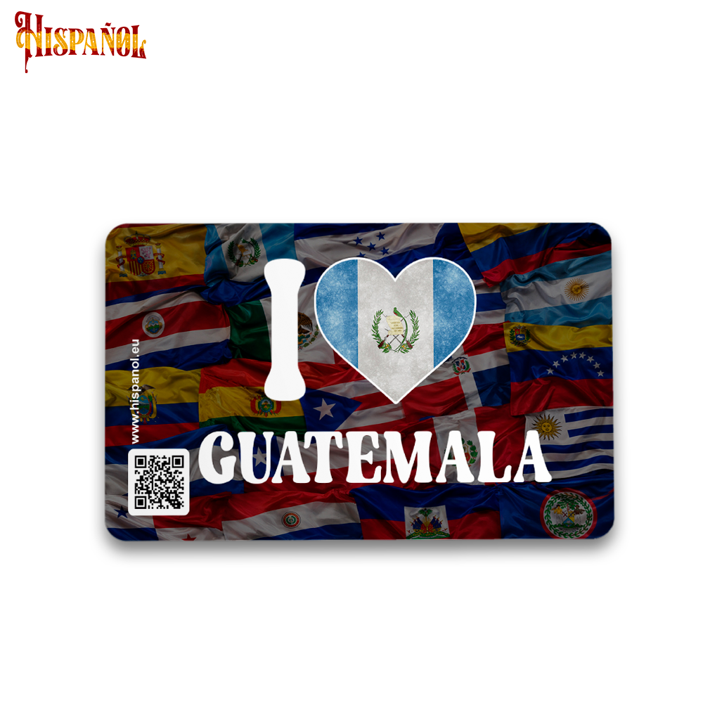 Imán I Love Guatemala