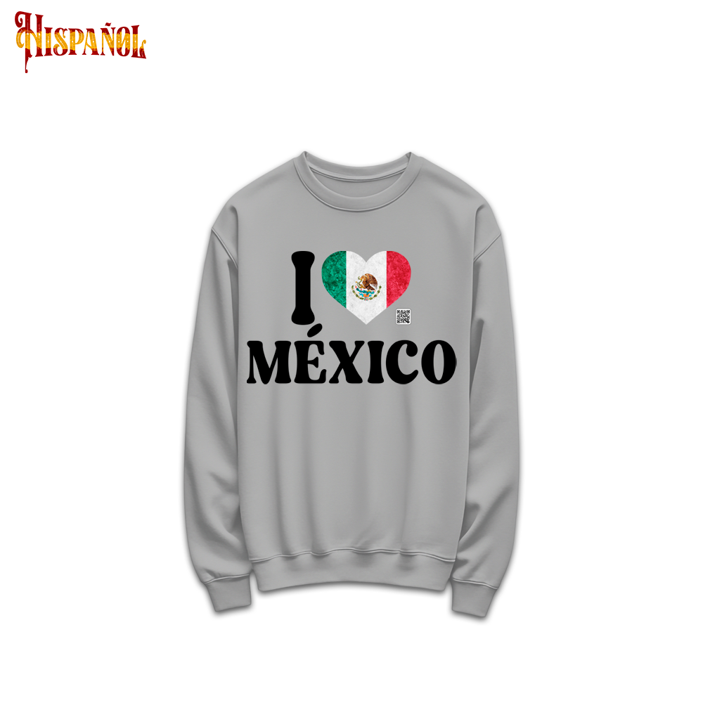 Sudadera sin Capucha Bandera México