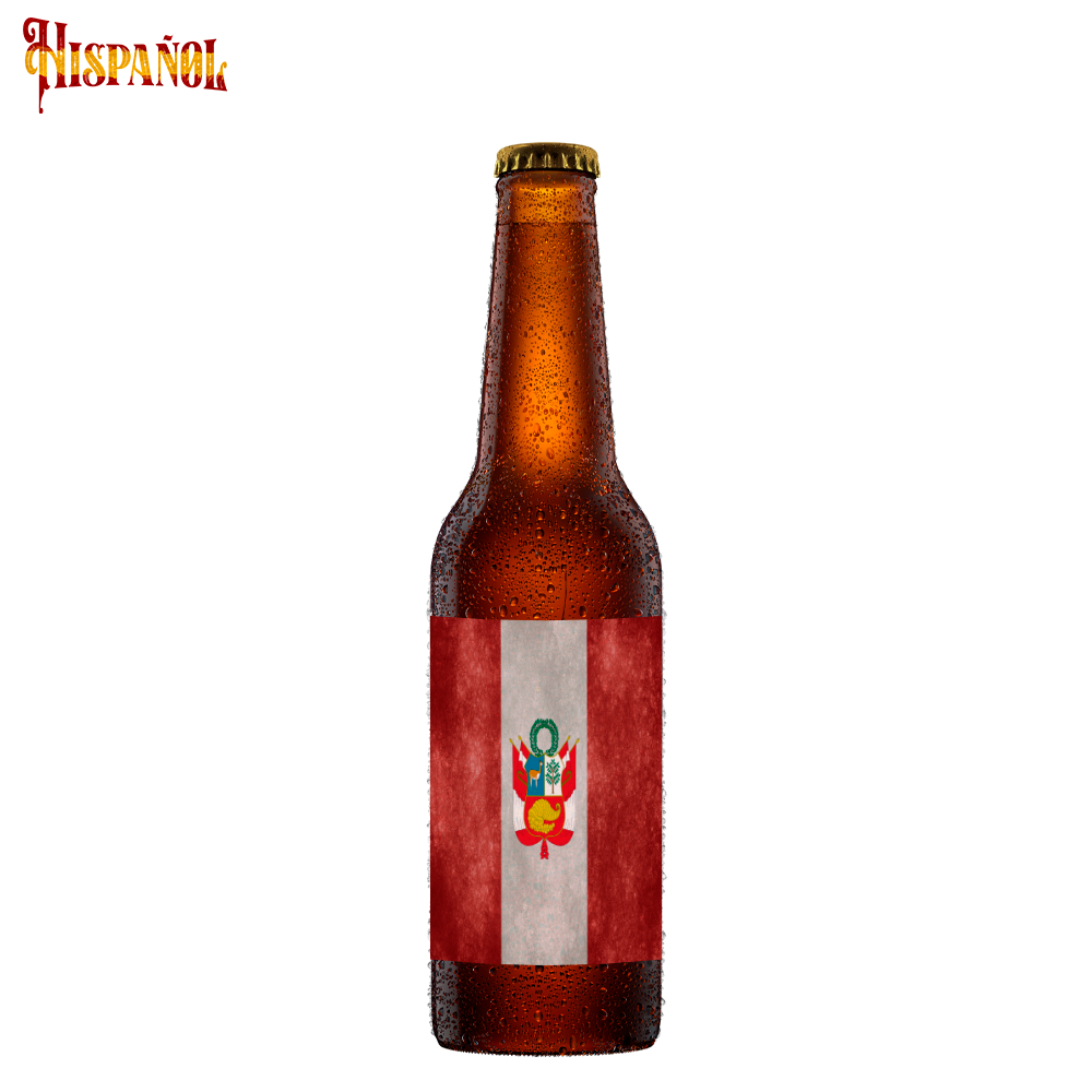 Cerveza Perú - Bandera y Escudo Nacional