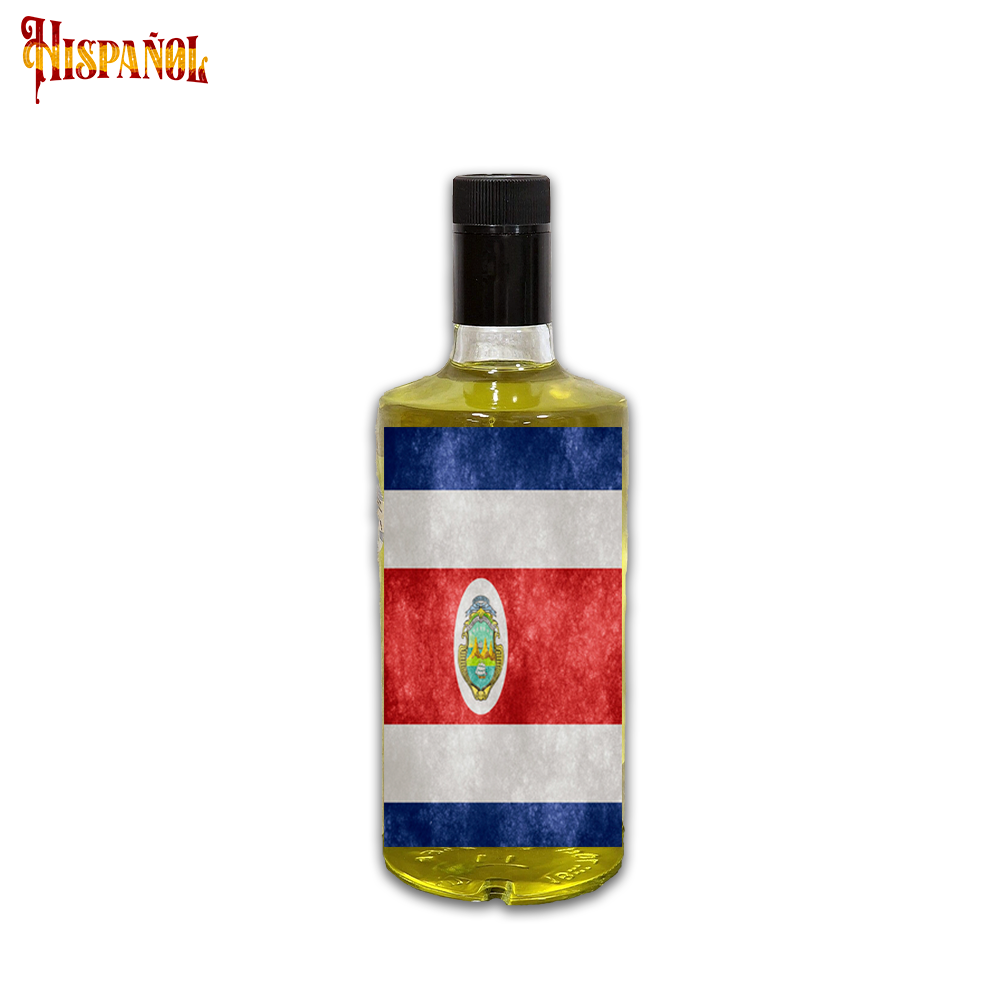 Licor de Hiervas Costa Rica - Bandera y Escudo Nacional