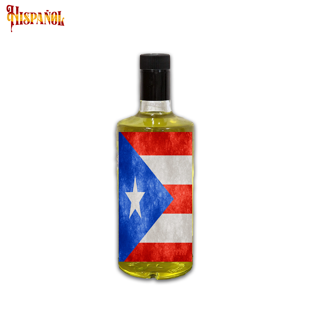 Licor de Hiervas Puerto Rico - Bandera y Escudo Nacional