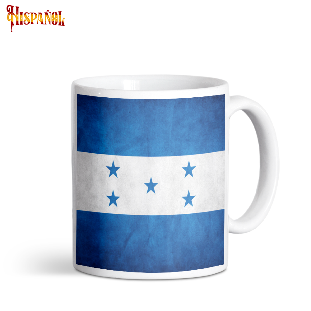 Taza Honduras - Bandera y Escudo Nacional