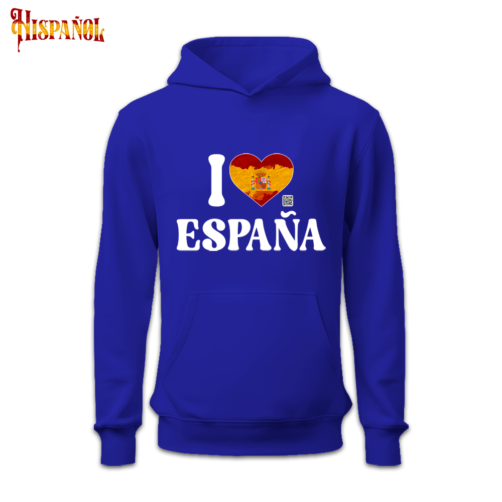 Sudadera con Capucha Bandera España
