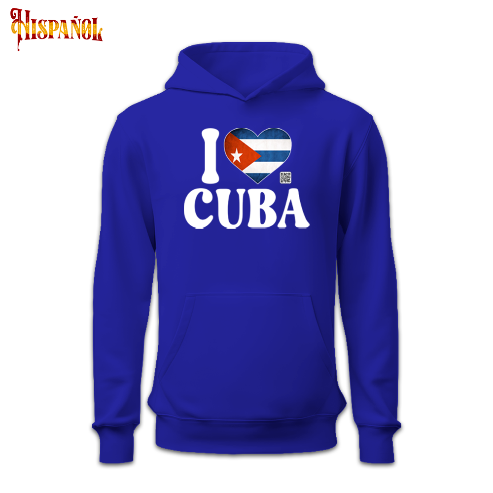 Sudadera con Capucha Bandera Cuba