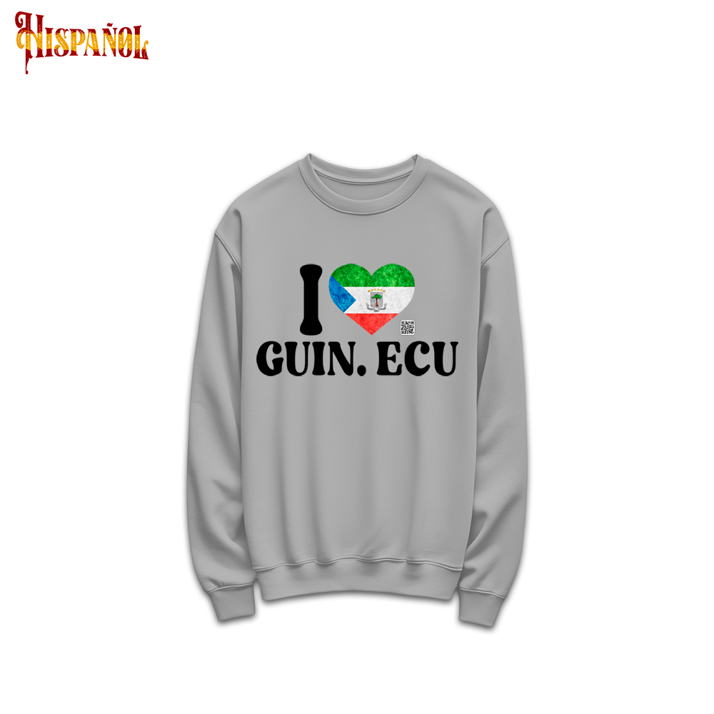 Sudadera sin Capucha Bandera Guinea Ecuatorial
