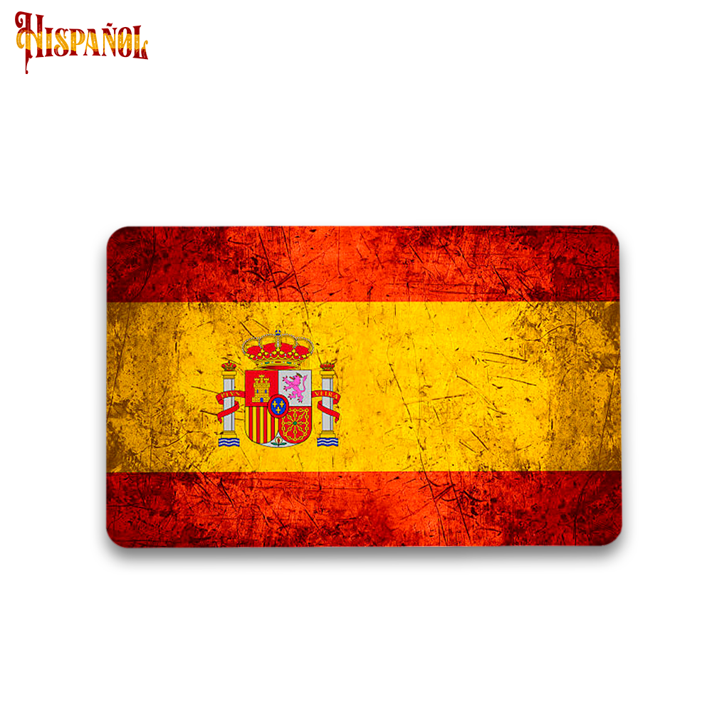 Pegatina España - Bandera y Escudo Nacional