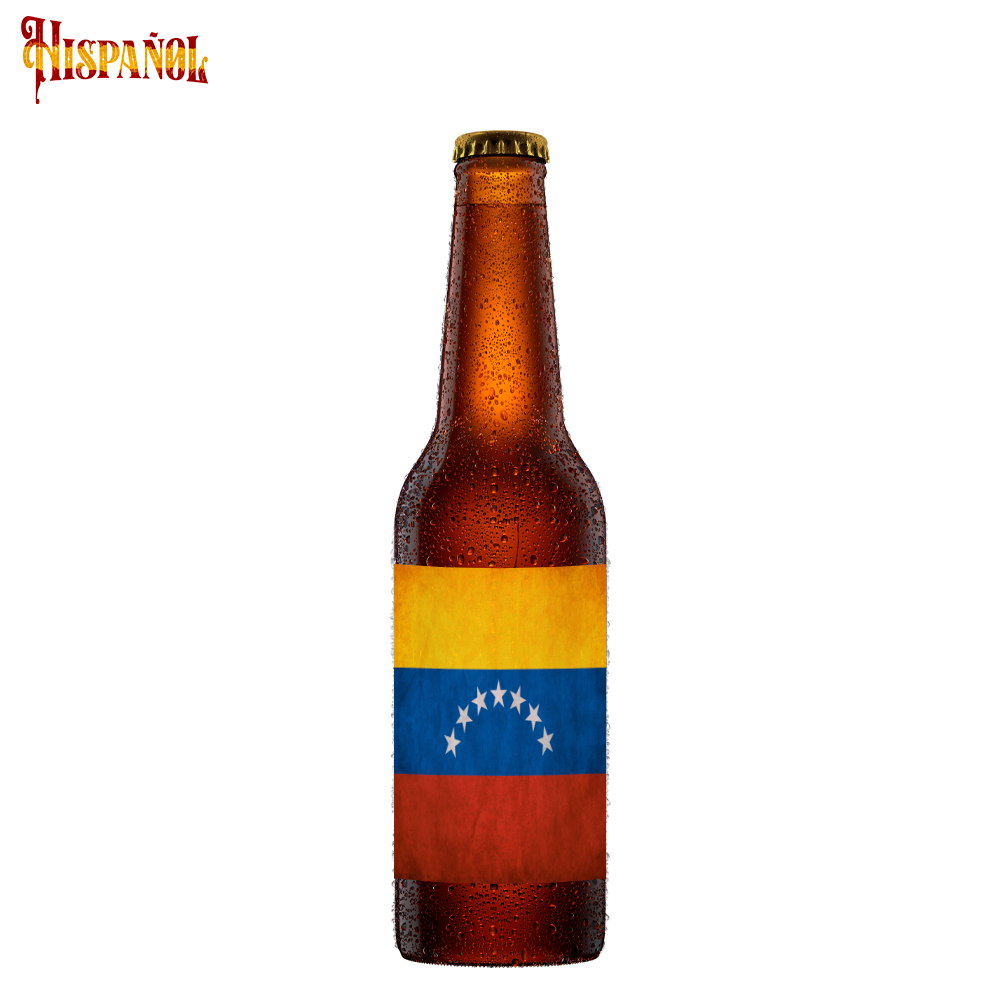 Cerveza Venezuela - Bandera y Escudo Nacional