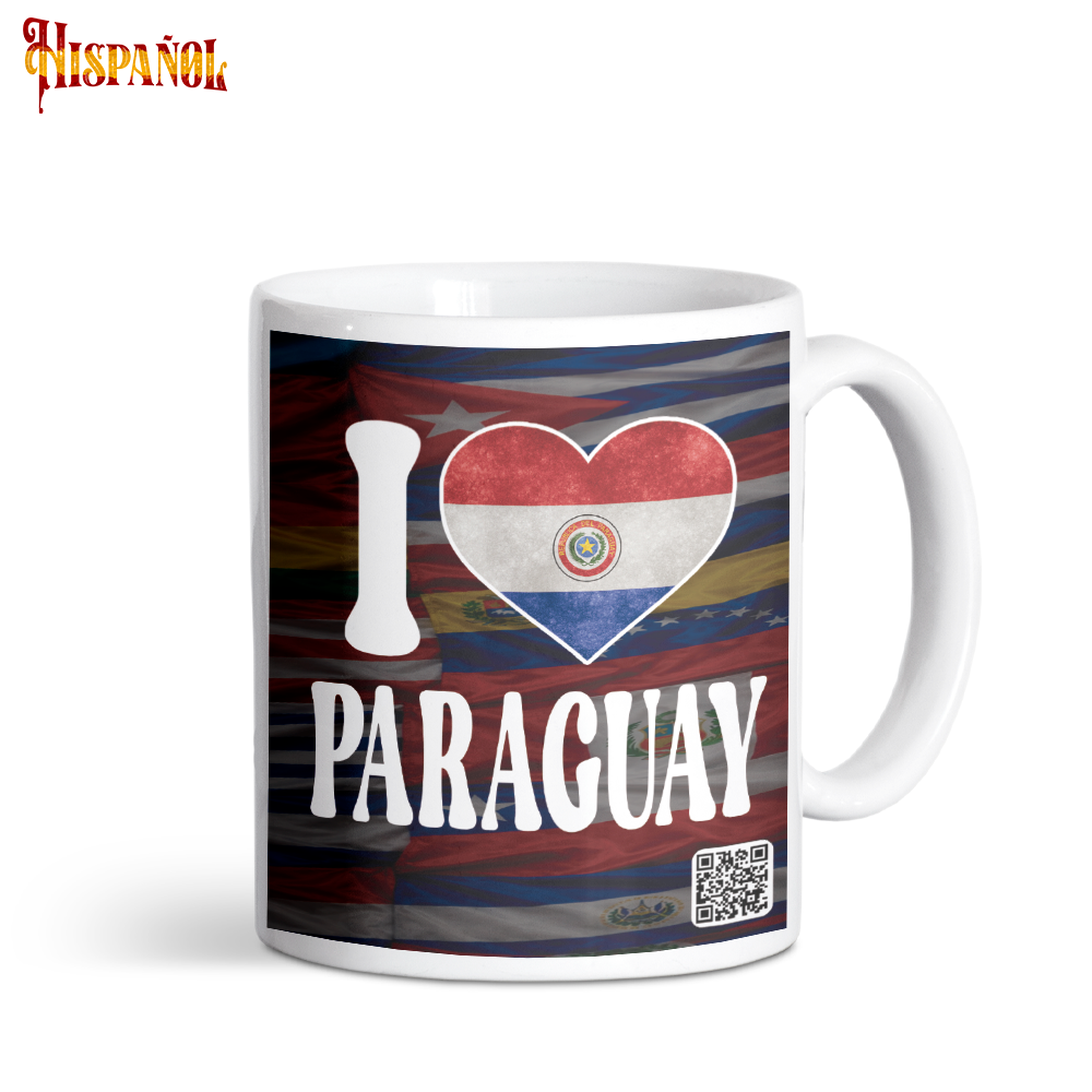 Taza I Love Paraguay