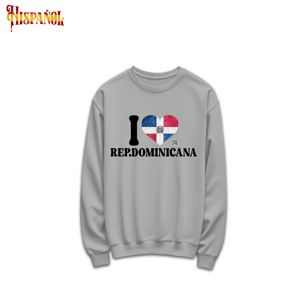 Sudadera sin Capucha Bandera República Dominicana