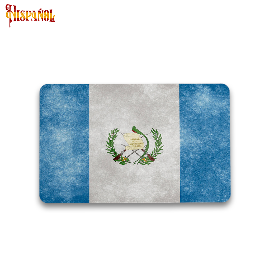 Pegatina Guatemala - Bandera y Escudo Nacional