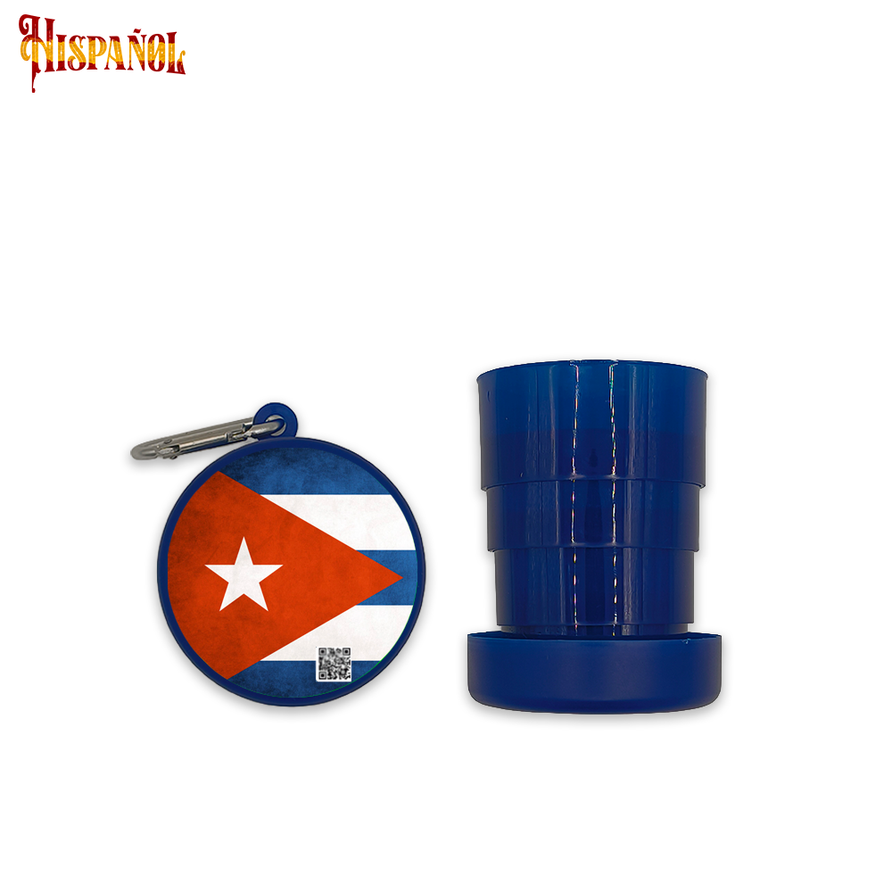 Vaso Portátil Cuba - Bandera y Escudo Nacional