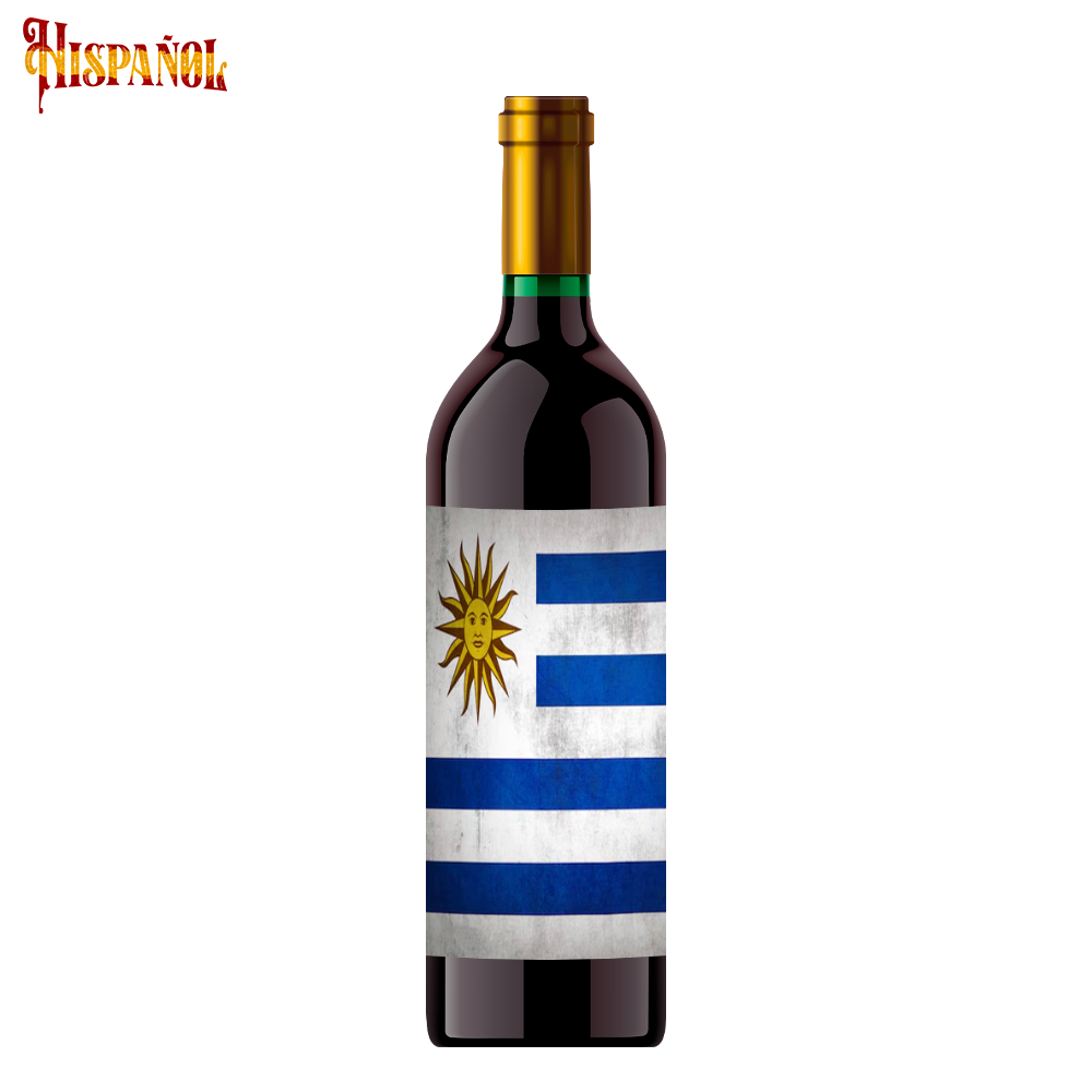 Vino Tinto Uruguay - Bandera y Escudo Nacional