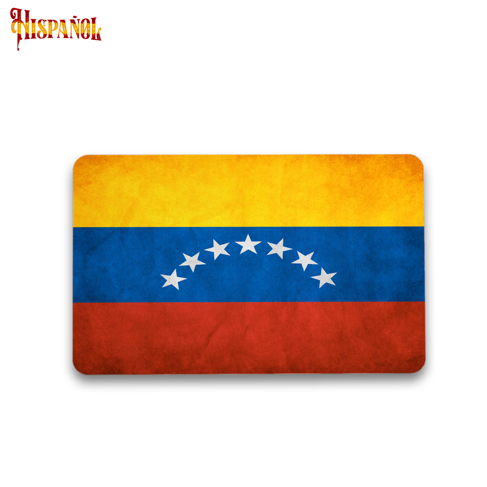 Pegatina Venezuela - Bandera y Escudo Nacional