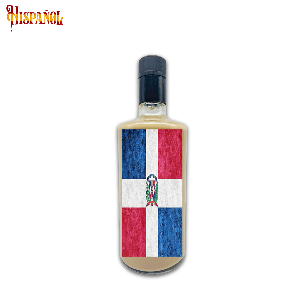 Licor Crema República Dominicana - Bandera y Escudo Nacional